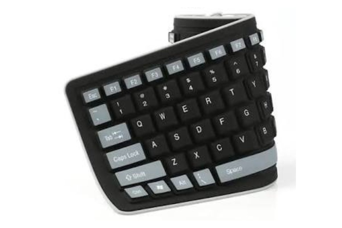 Kokania waterproof roll-up silicone keyboard